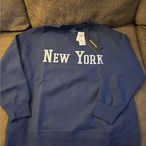 Abercrombie & Fitch Blue New York Sweatshirt